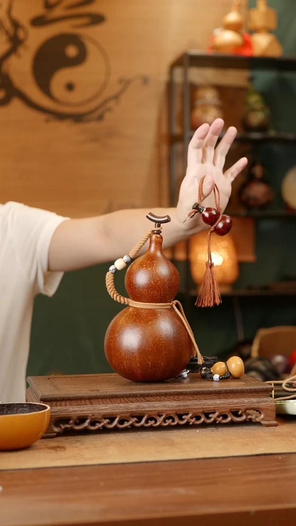 49号精品天然大漆酒葫芦一物一拍~