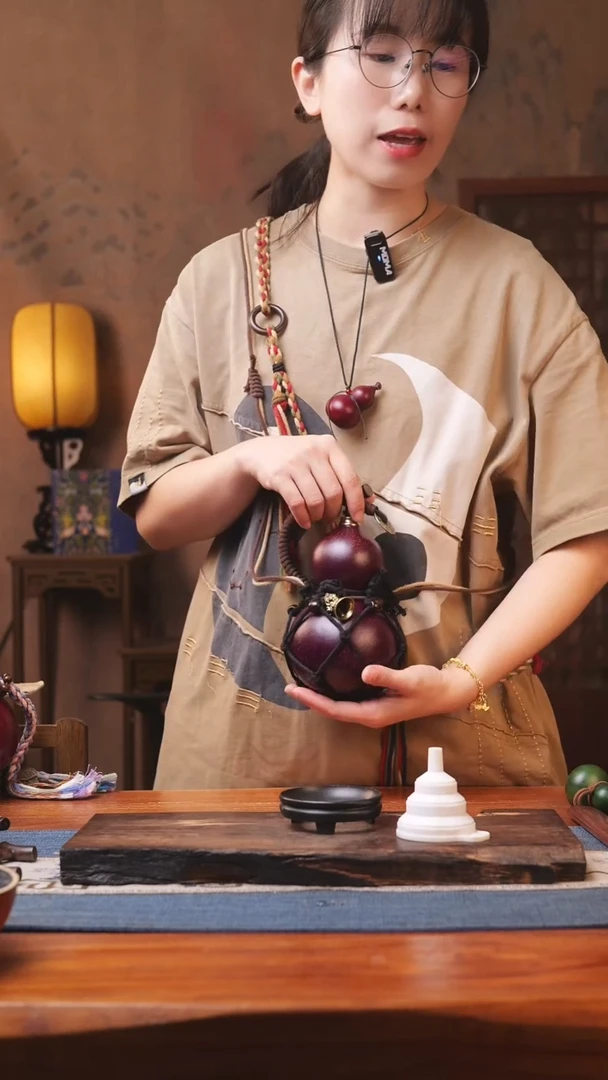 1324号精品大漆葫芦防腐防渗装水茶酒