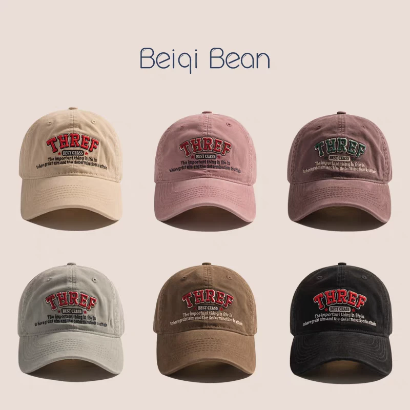 儿童帽子韩版时尚复古百搭遮阳棒球帽男女宝宝潮牌春夏薄款鸭舌帽