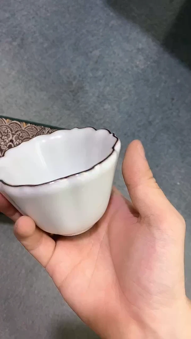 瓷片白陶瓷茶具茶器