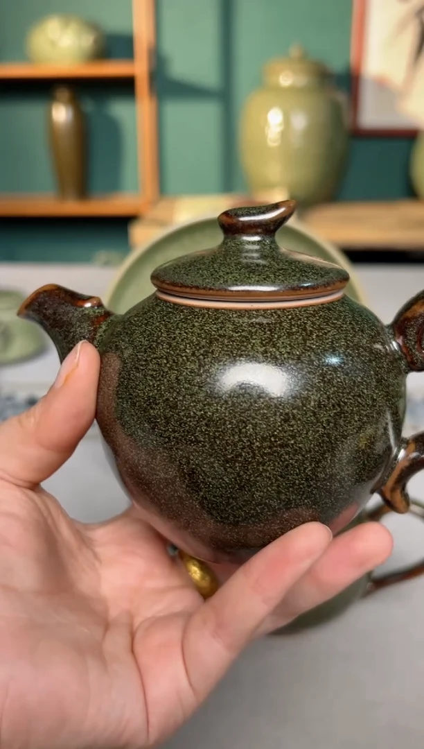 【闪购商品】其他耀州窑茶叶末釉壶