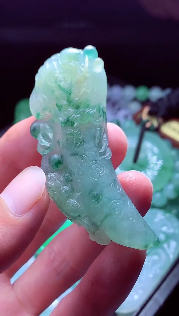 未镶嵌定制翡翠胜*#翡翠毛货定制