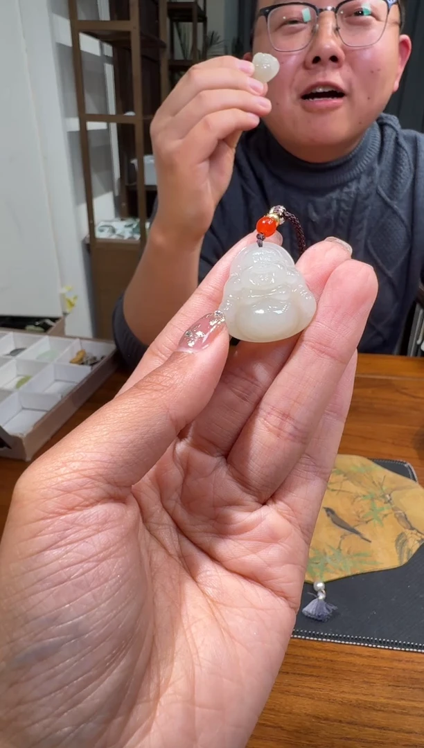 【闪购商品】和田玉59未镶嵌1.12张理恒