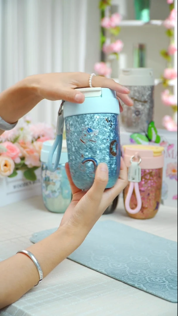 天沏独茗咖啡杯星玉蓝420ml