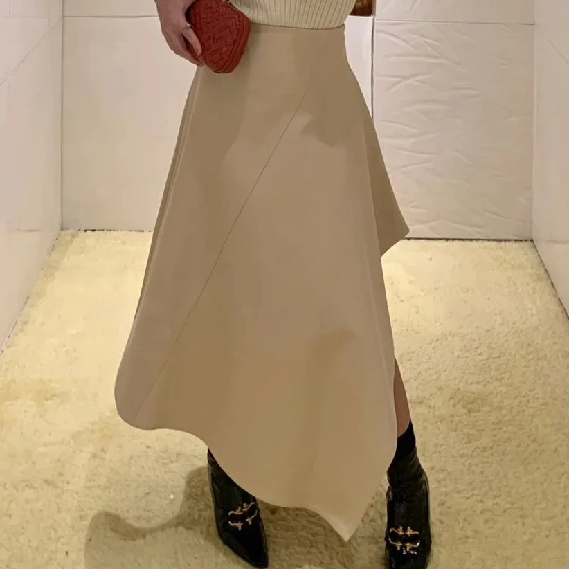未使用 BOTTEGA VENETA/葆蝶家 不规则半身裙