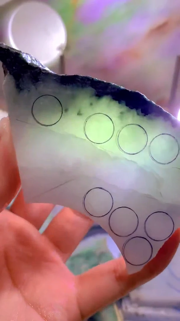 翡翠散珠翡翠散珠裸石天然缅甸翡翠A货124