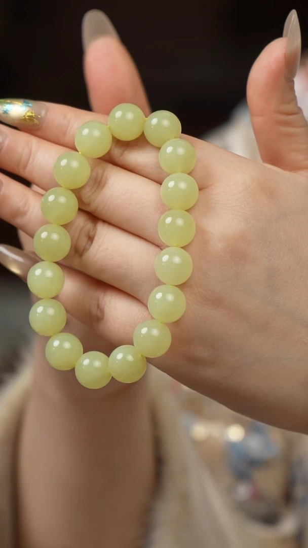 未镶嵌和田玉挂件手串