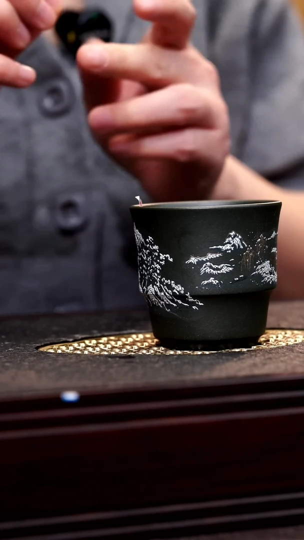 【闪购商品】紫砂茶杯精品紫砂杯23