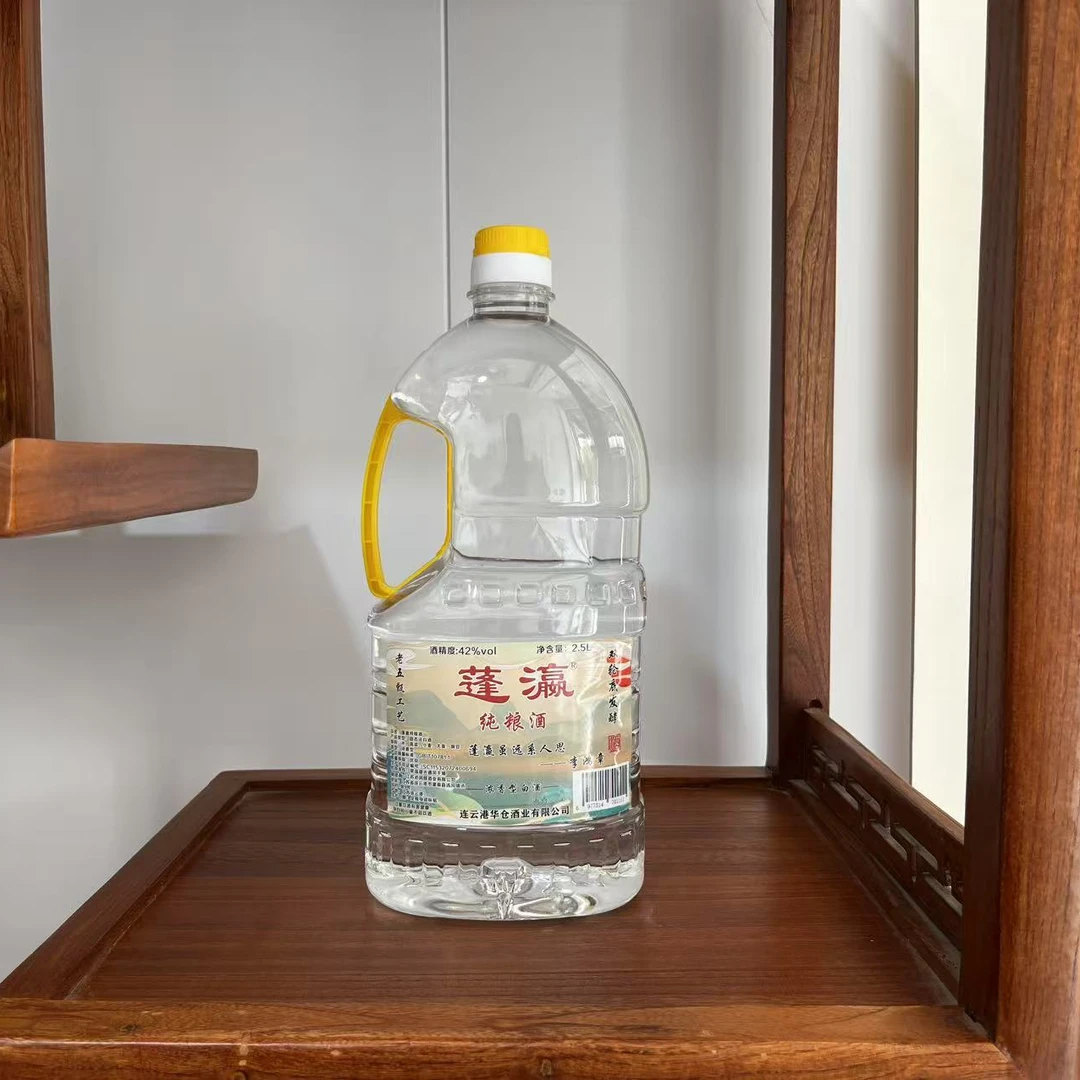 蓬瀛纯粮酒，浓香型，壶装42度2.5升，42度