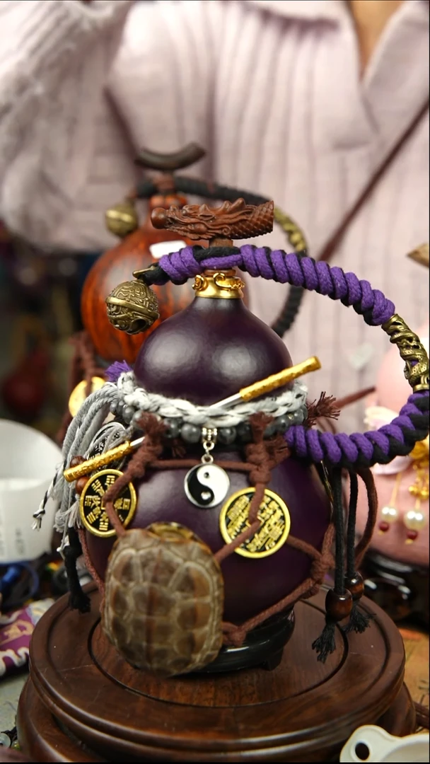 438号500ml左右非遗大漆酒葫芦