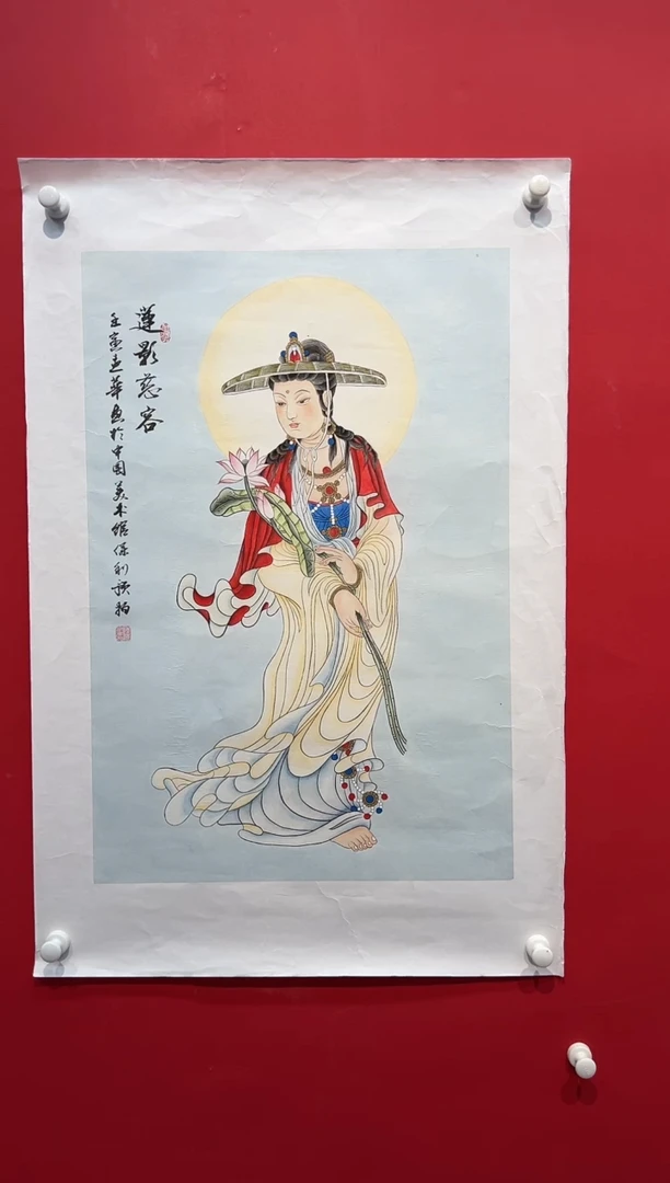 国画画家陆远华精品纯手绘