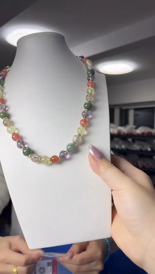 颈饰未镶嵌水晶（多样性发一件）