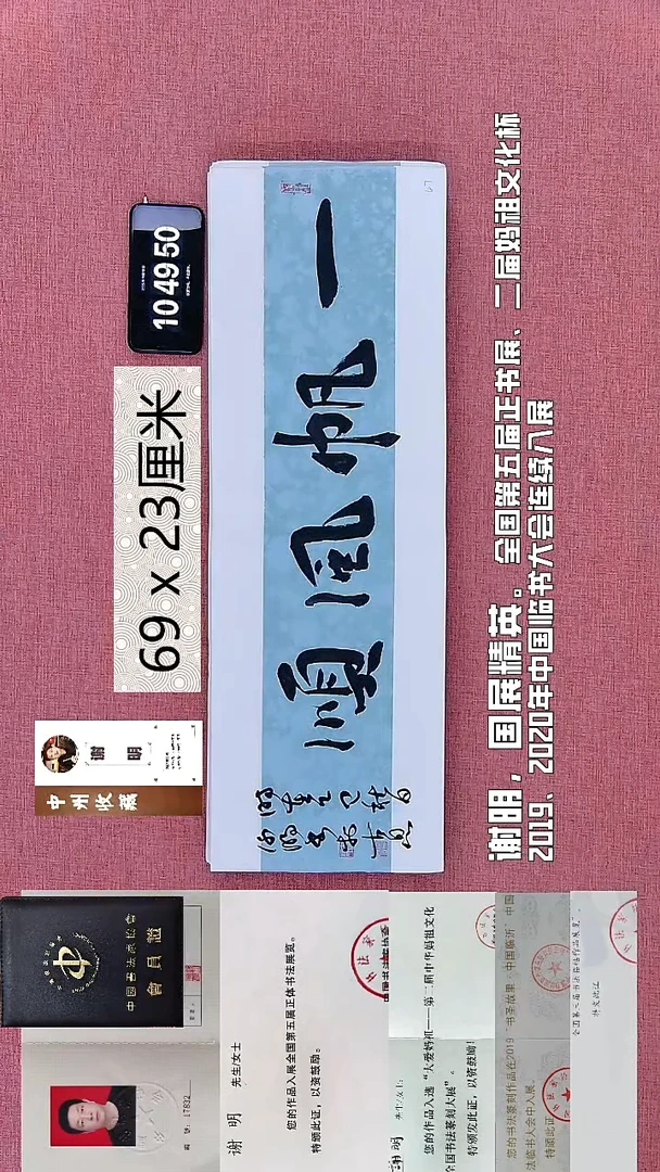 书法45    谢老师书法作品