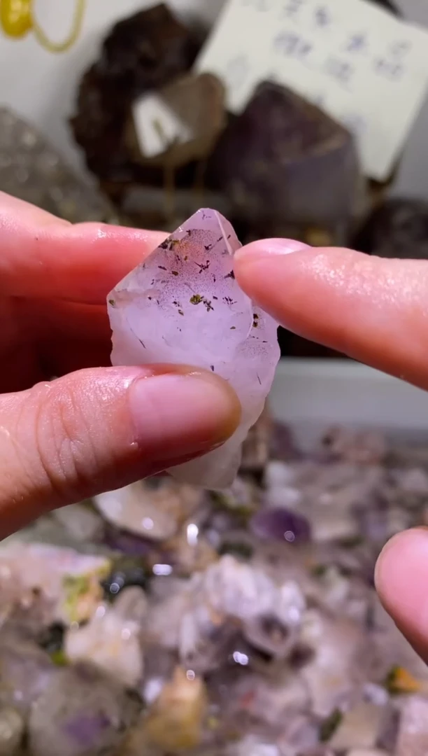 未镶嵌珠宝半成品水晶27号四川超七花园水晶
