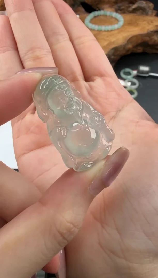 吊坠(不含链)未镶嵌翡翠翡翠饰品-102