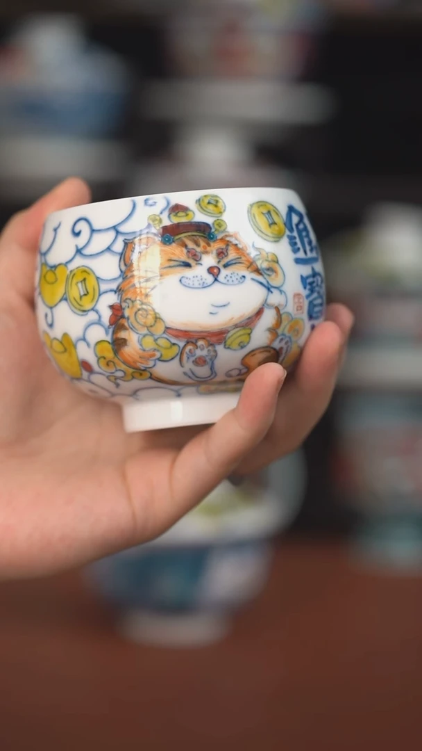 昨明猫咪蛋杯  （宠粉福利 ）
