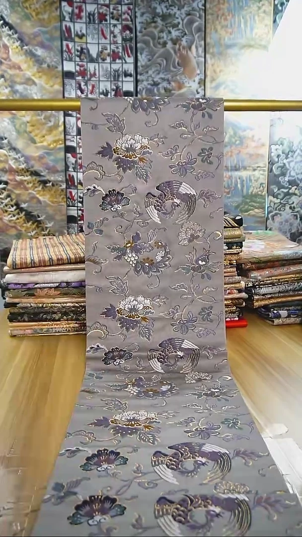 【闪购商品】织绣织锦54唐草凤凰