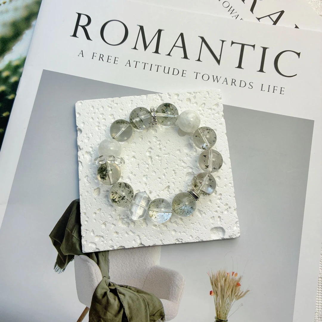 【天然绿幽灵满】绿幽灵满天星水晶 | 多样性发其一