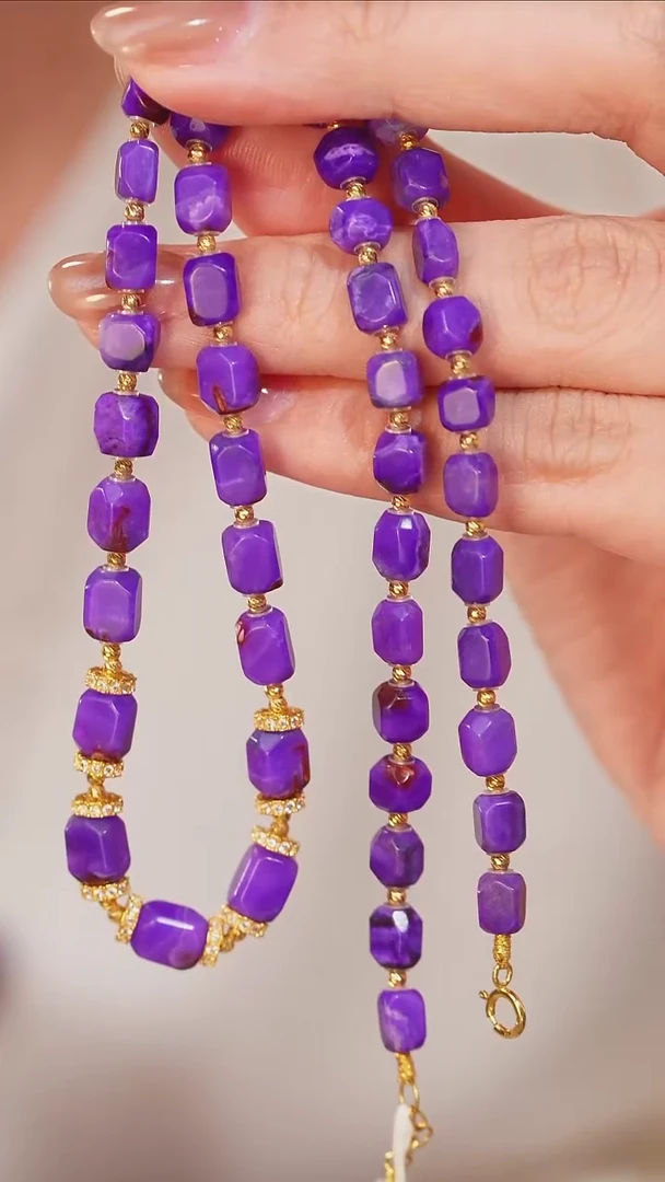 苏纪石（舒俱来）未镶嵌颈饰AZB8911