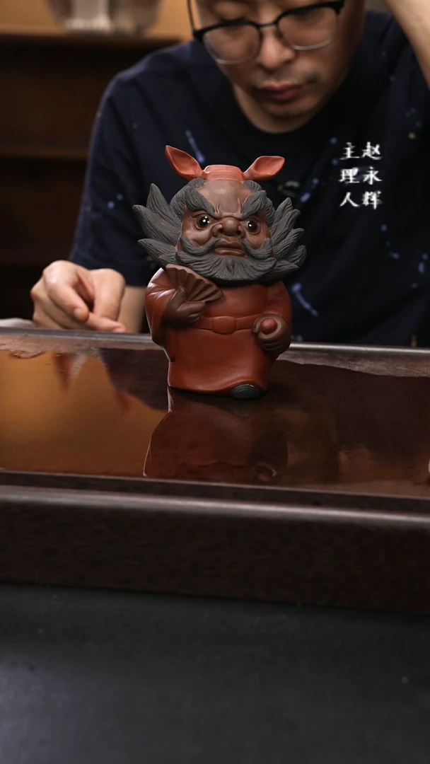 紫砂茶宠紫砂钟馗