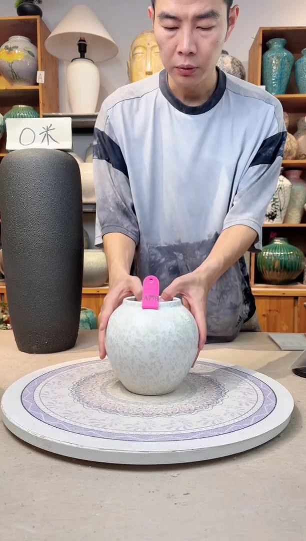 瓶陶瓷花瓶 无花  福利  a778