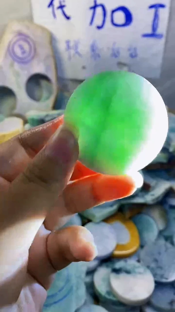 裸石翡翠纯天然翡翠A货54