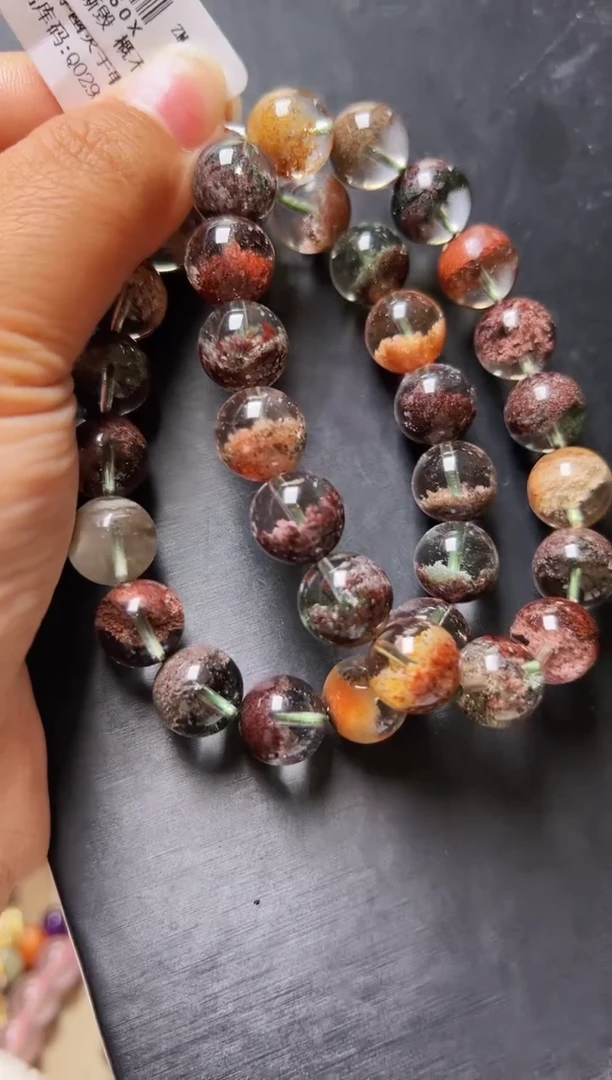 水晶手串未镶嵌四季幽灵手串多样性发一 M50060X