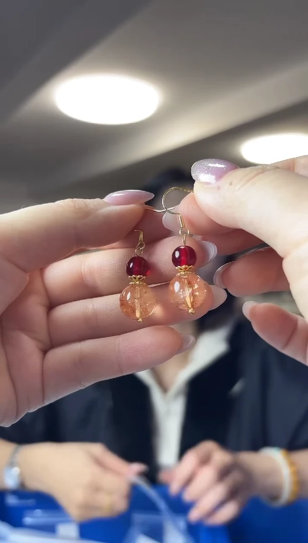 未镶嵌耳饰水晶（多样性发一件）