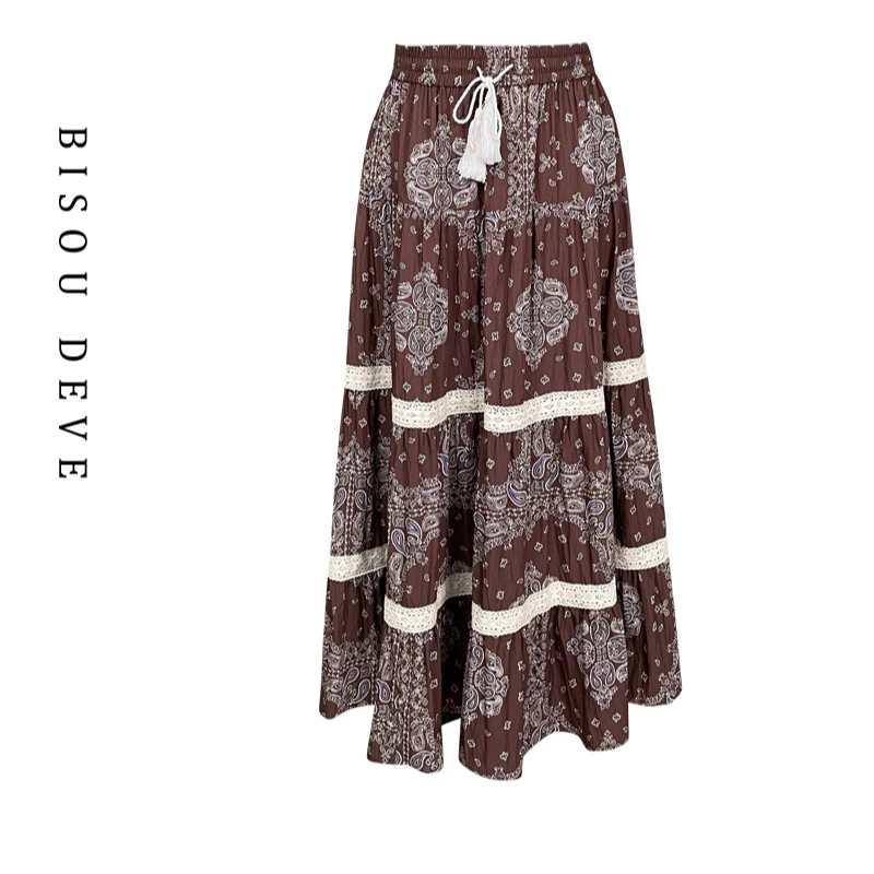 【商场同款】摩登腰果花半裙MA07148474