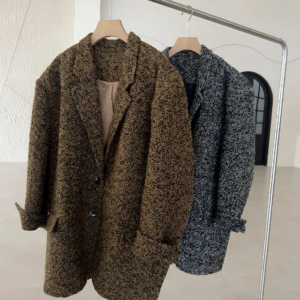 百搭休闲时尚双色西服