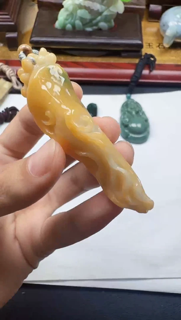 吊坠(不含链)未镶嵌翡翠1