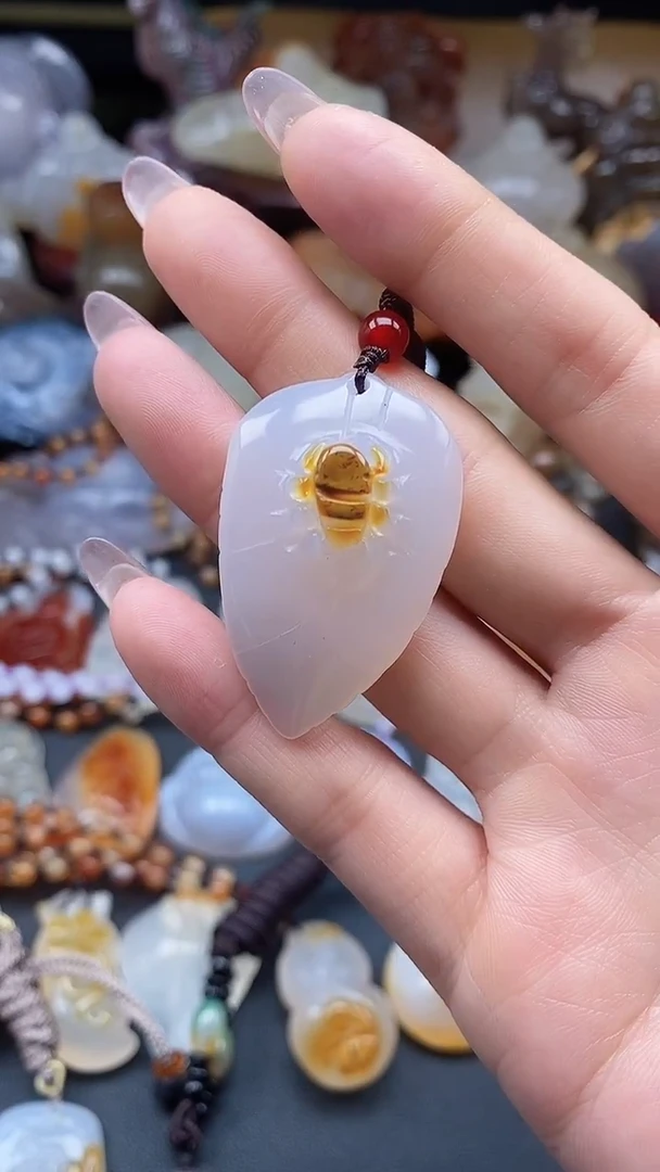 【闪购商品】玛瑙/玉髓颈饰未镶嵌dd