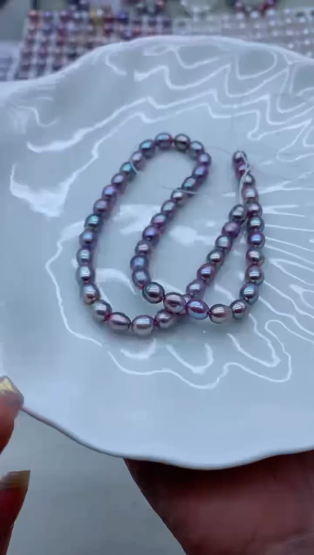 淡水珍珠未镶嵌颈饰淡水珍珠项链多样性发其一