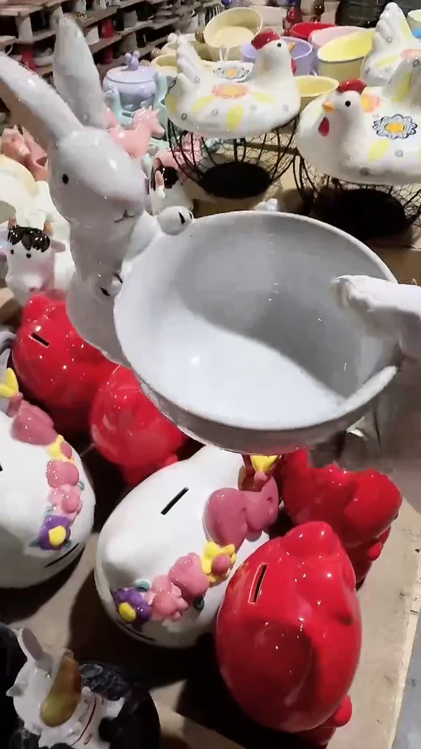 碗兔子碗微瑕 凑满20元包邮