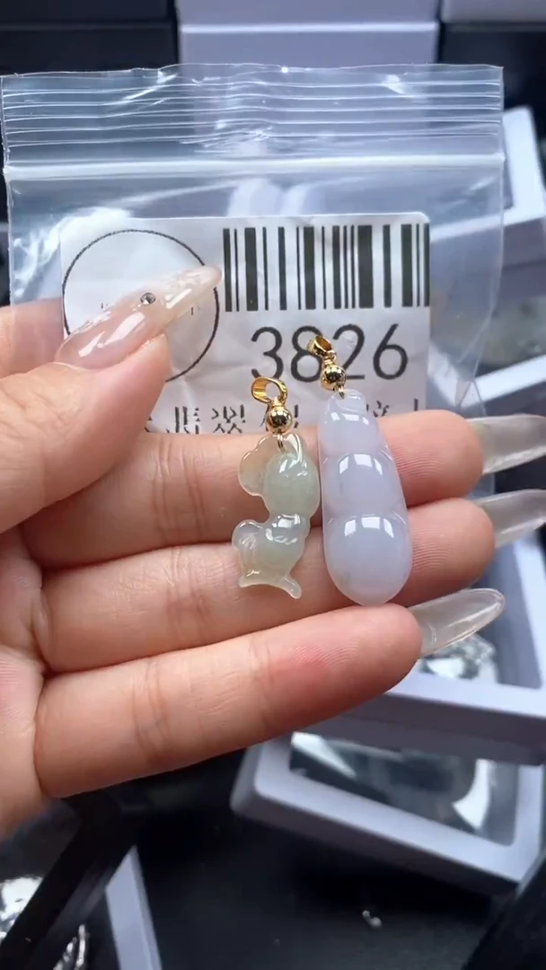 颈饰未镶嵌翡翠3826