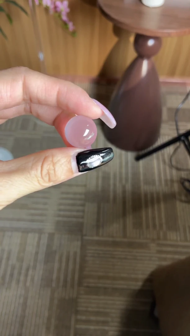 未镶嵌手串水晶莫桑比克全净体冰粉单珠17m+