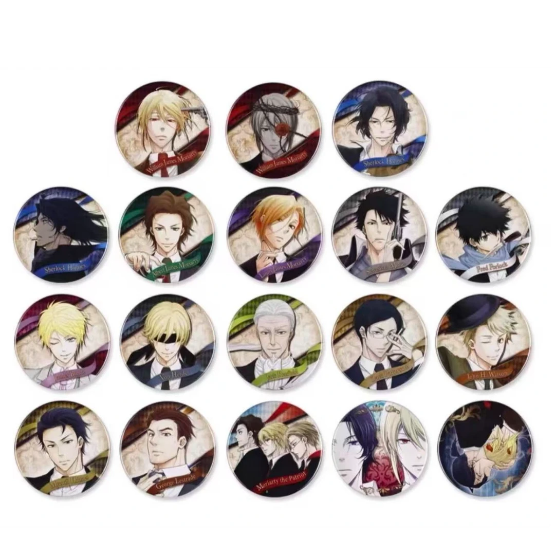 【日谷正品】JS忧国的莫里亚蒂原画吧唧正版盲盒(国现,顺丰包邮)