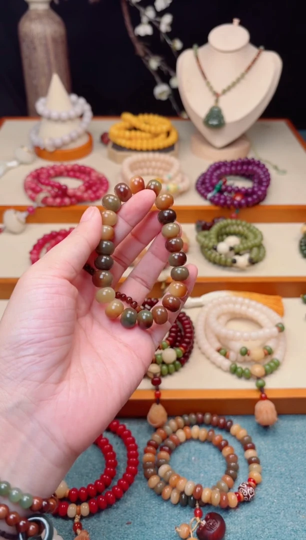 手串白玉菩提多宝敦煌单圈