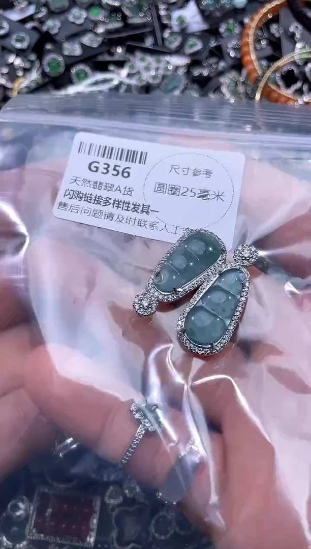 【闪购商品】翡翠颈饰未镶嵌G356多样性发其一