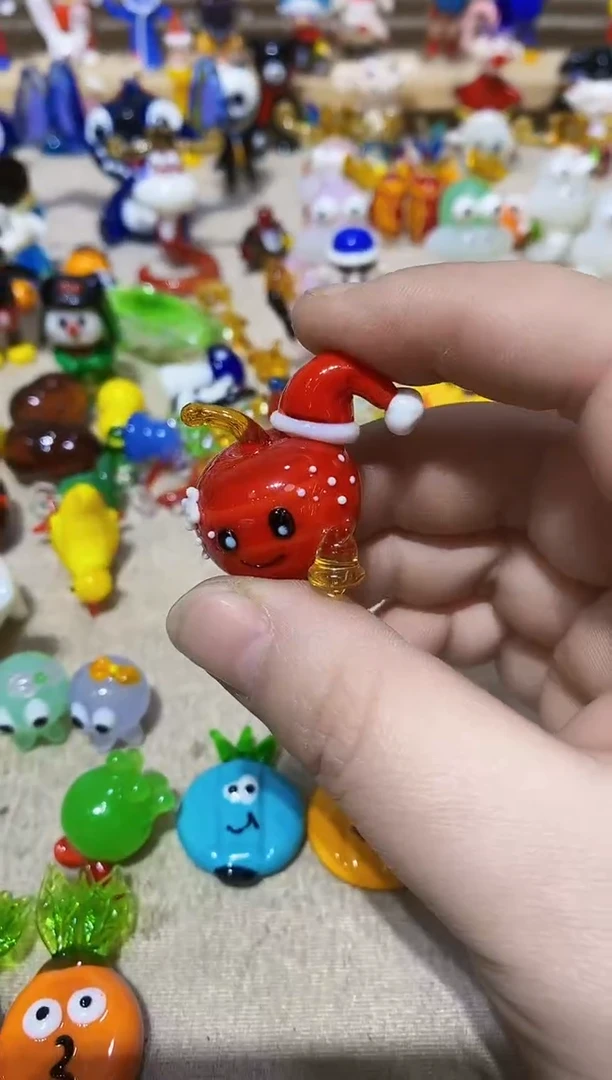 【闪购商品】琉璃手工艺品圣诞苹果