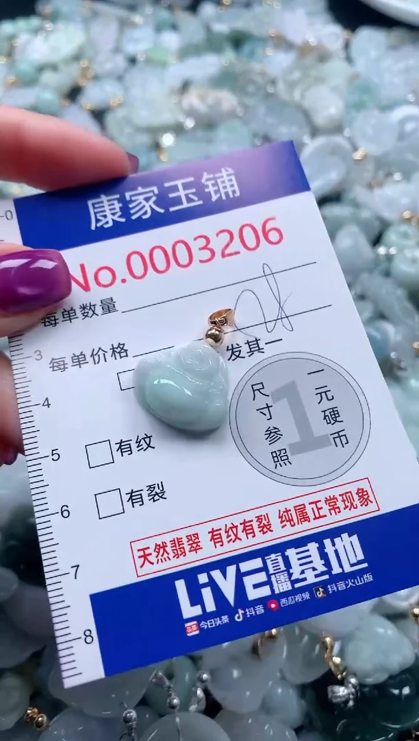 颈饰未镶嵌翡翠3206