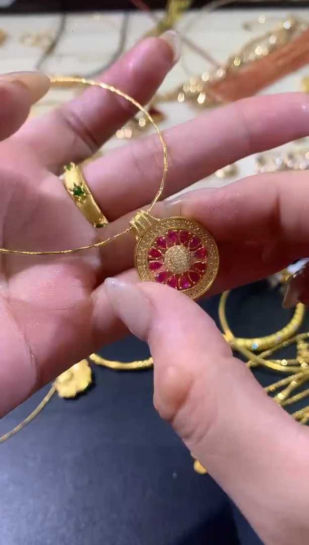 吊坠(不含链)18K金W437|多样性发货一件1060