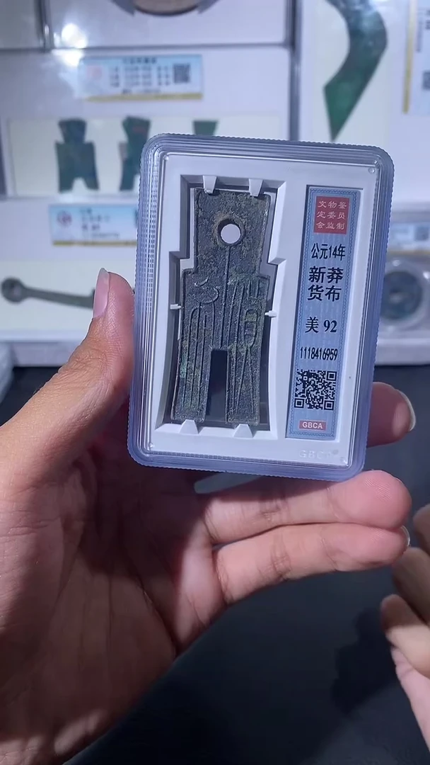 【闪购商品】铜琪珍新莽货布一枚