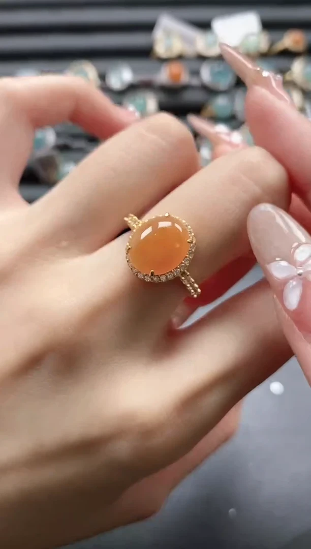 【闪购商品】翡翠戒指银S925镶嵌11111