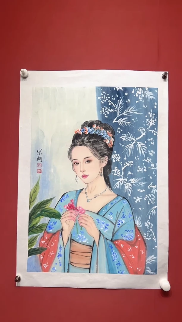 国画宋轲-2.7平尺-国画作品