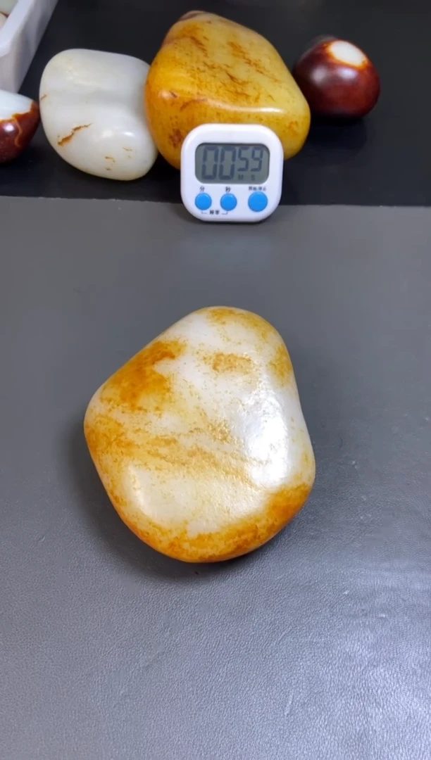 和田玉未镶嵌把件七****.1