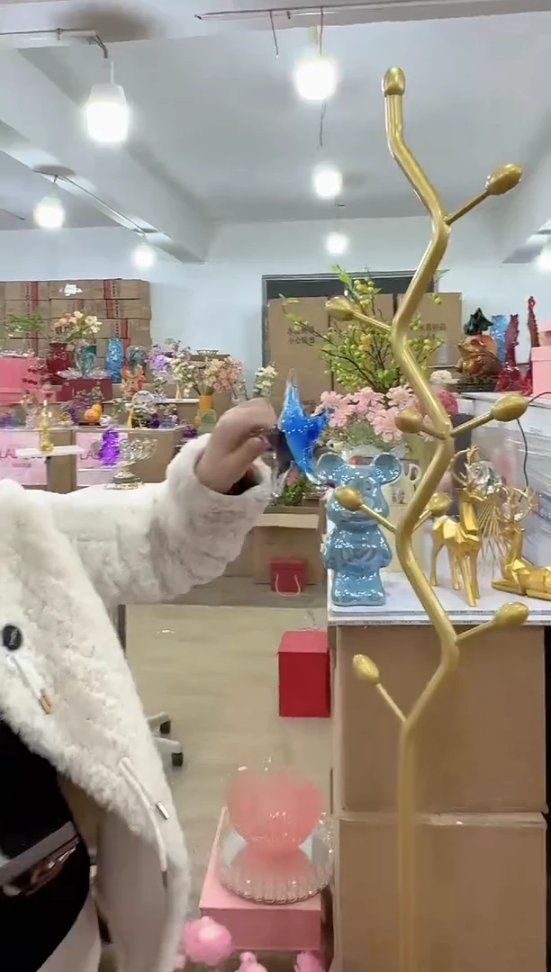 【闪购商品】无铅玻璃甄选花器-q-早34