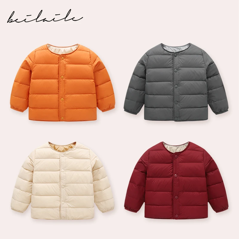 【羽绒内胆外套 】婴儿童羽绒服男女宝宝秋冬外套KK