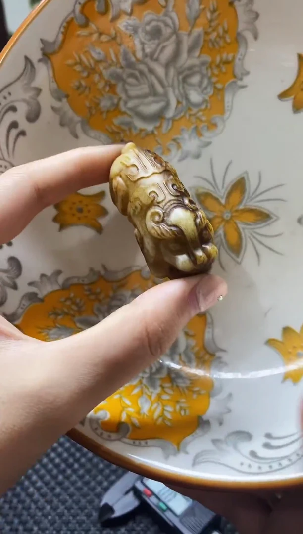瓷片瓷片 瓷器 摆件 1个
