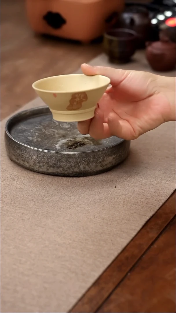 茶壶紫砂欢喜主人杯李建军